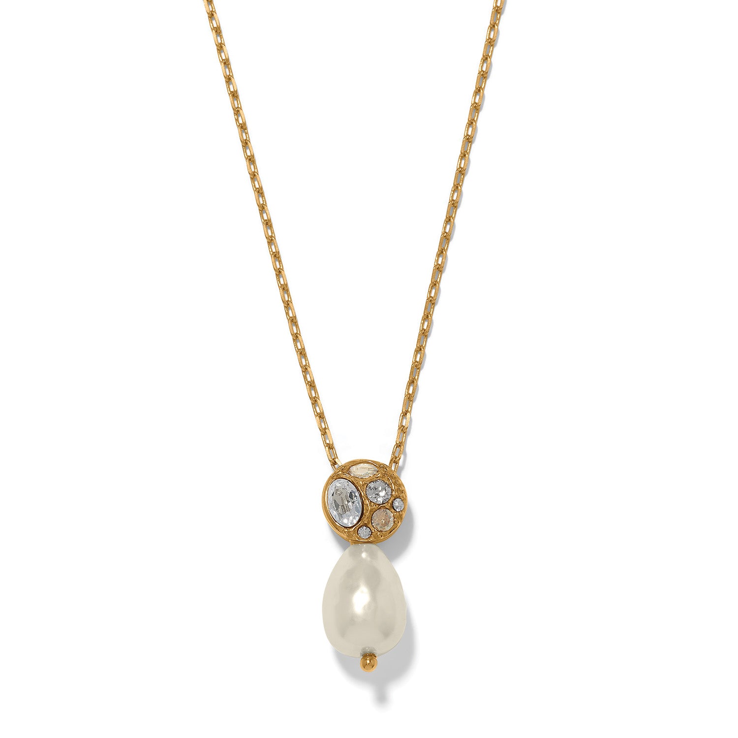 Trust Your Journey Petite Pearl Necklace