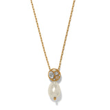 Trust Your Journey Petite Pearl Necklace