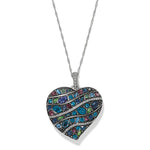Trust Your Journey Convertible Reversible Large Heart Necklace