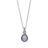 Halo Gemma Petite Teardrop Necklace