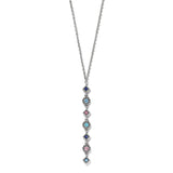 Halo Nova Drop Necklace