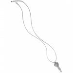 Reno Heart Badge Clip Necklace