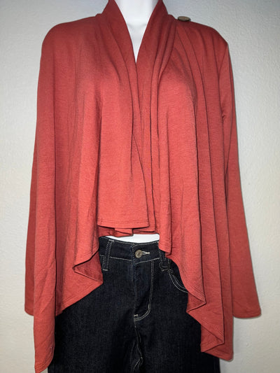 Long Sleeve Mauve Kimono
