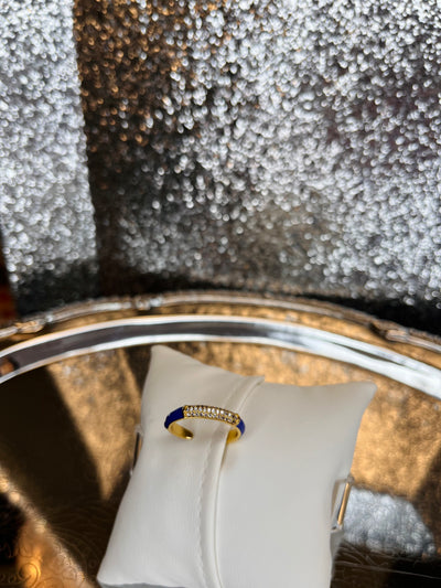 Hammock Enamel Ring