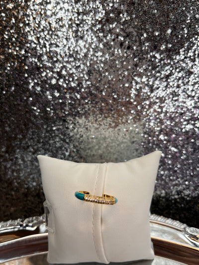 Hammock Enamel Ring