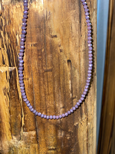 Small Crystal Beaded Chokers