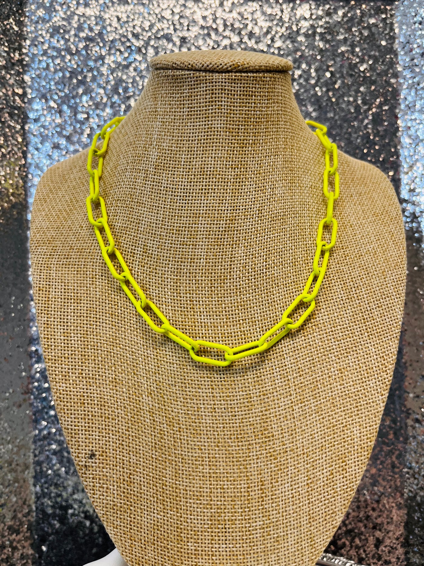 Track Enamel Necklace