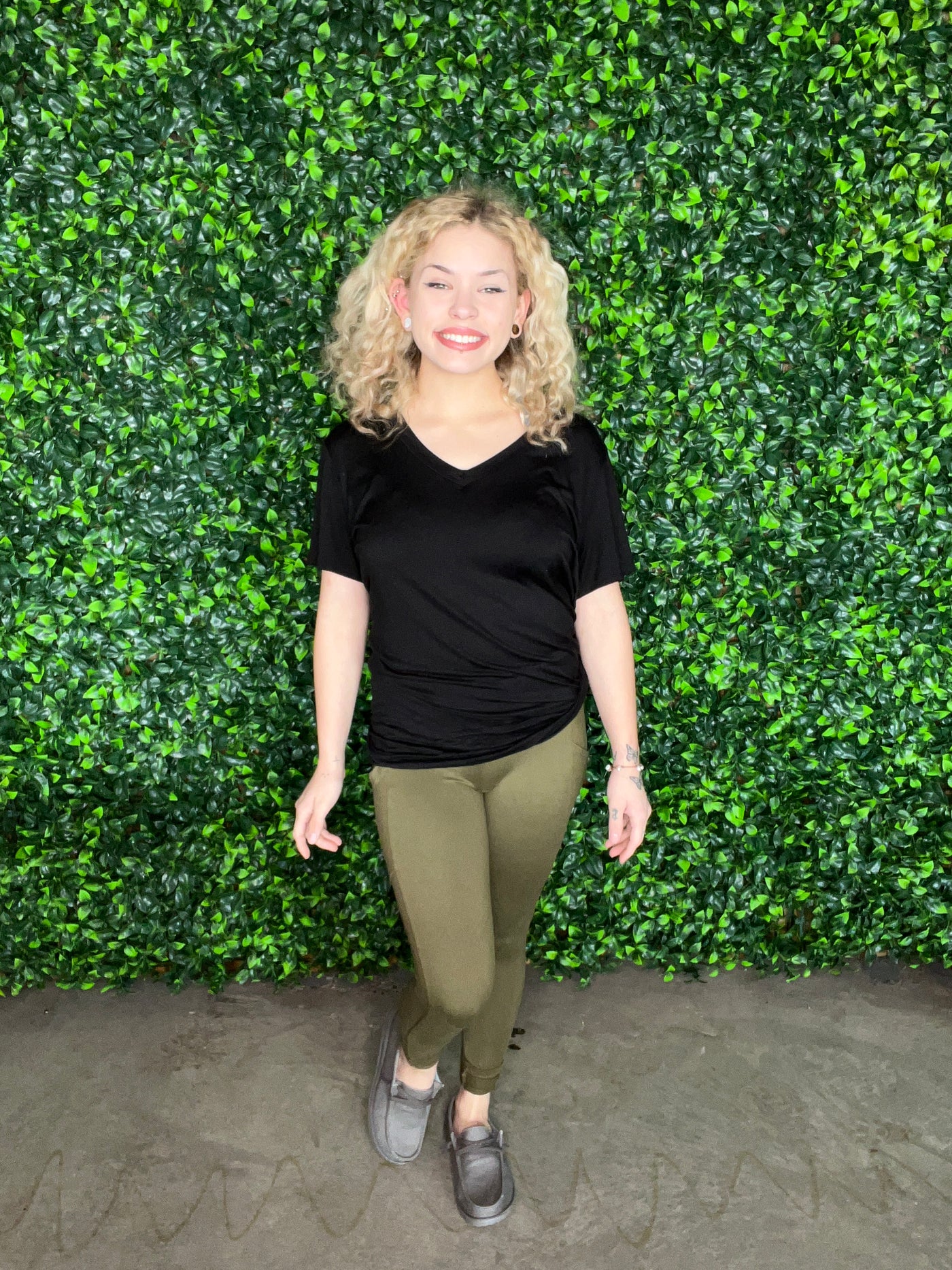 Dusty Olive Leggings