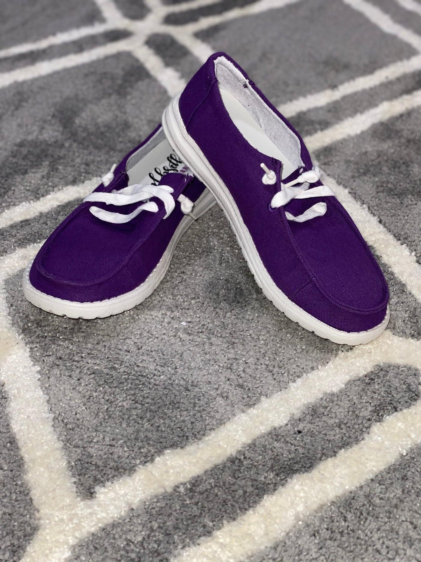 Game Day Purple Shoes