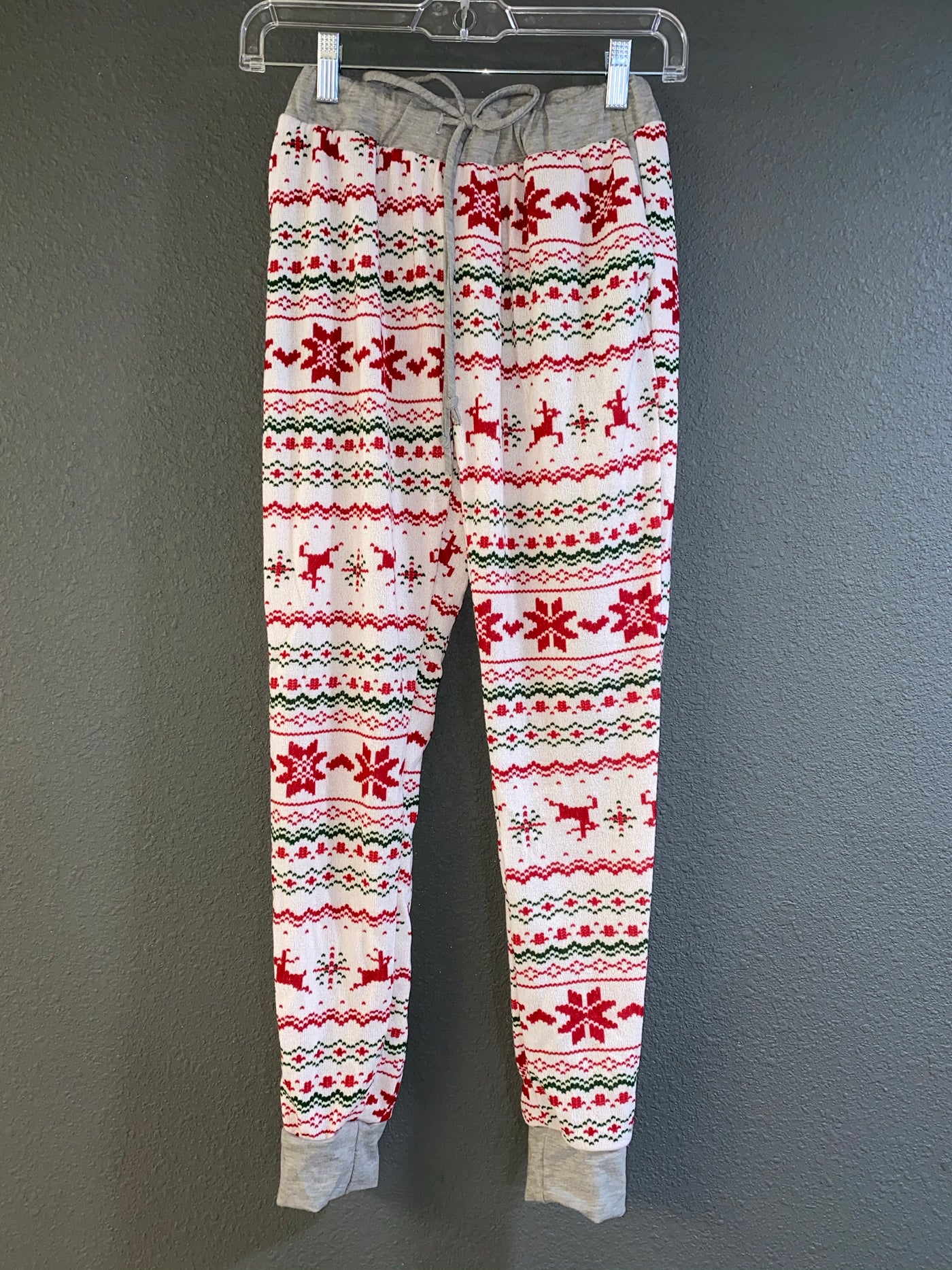 Christmas Off-White Pants