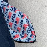 Deep Water Navy Shorts w/USA Pockets