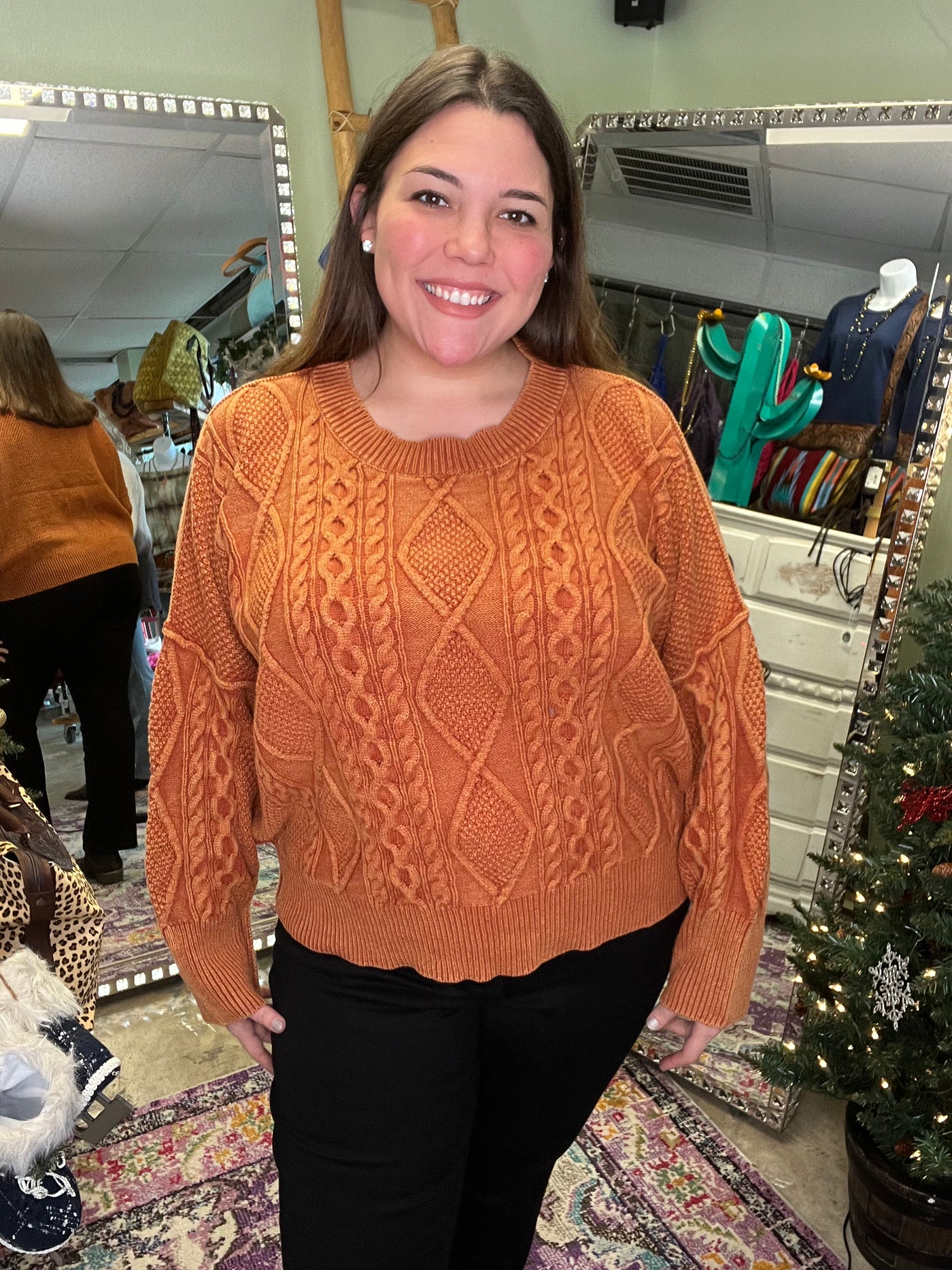 Rust Sweater