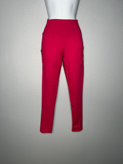 Hot Pink Leggings with Pockets