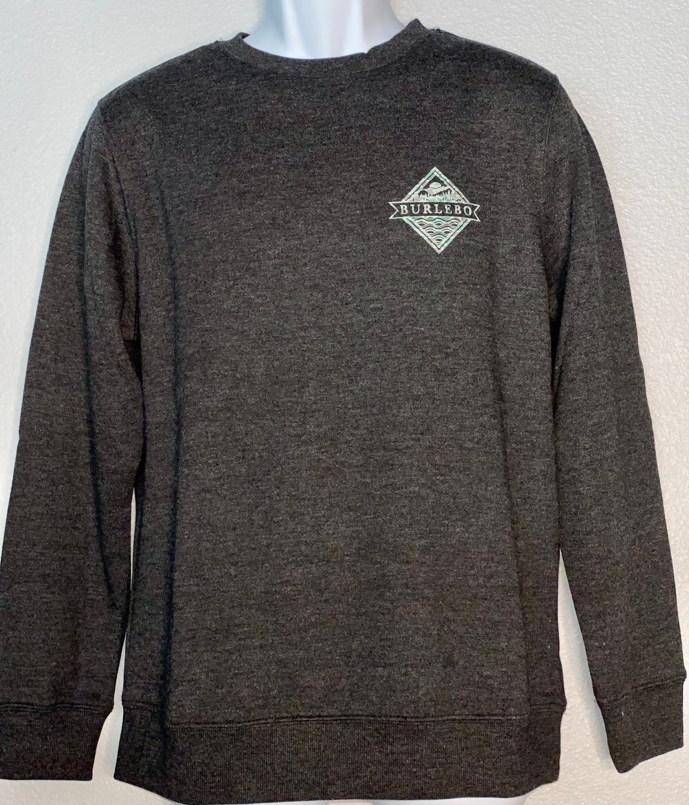 Camo Logo Black Sweatshirt Unisex