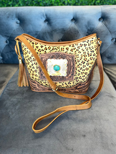 American Darling Animal Print Crossbody