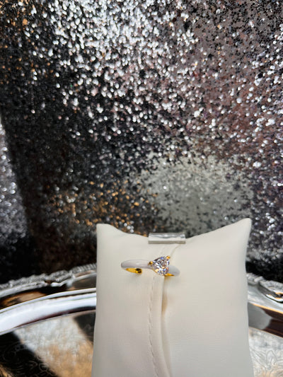 Heart Enamel Ring