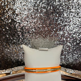 Plank Enamel Bangle