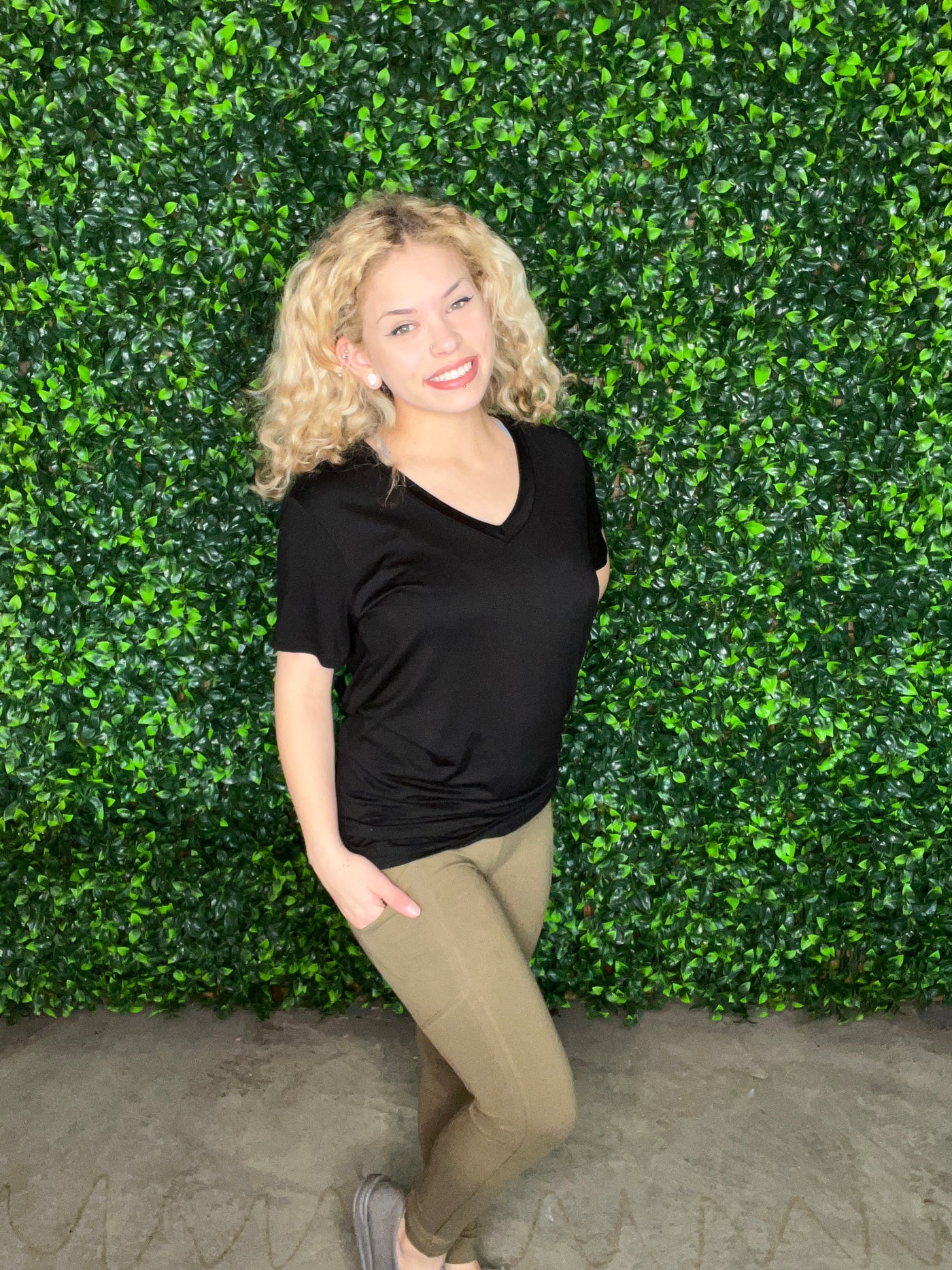 Dusty Olive Leggings
