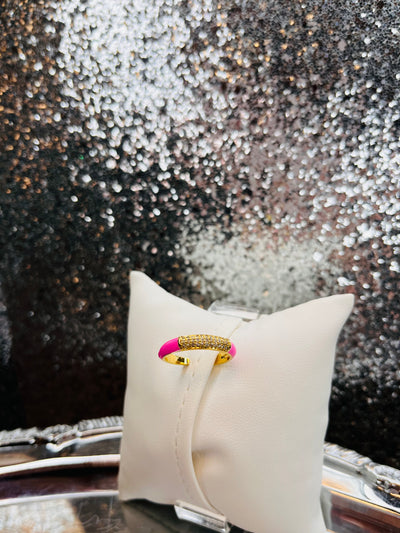 Hammock Enamel Ring