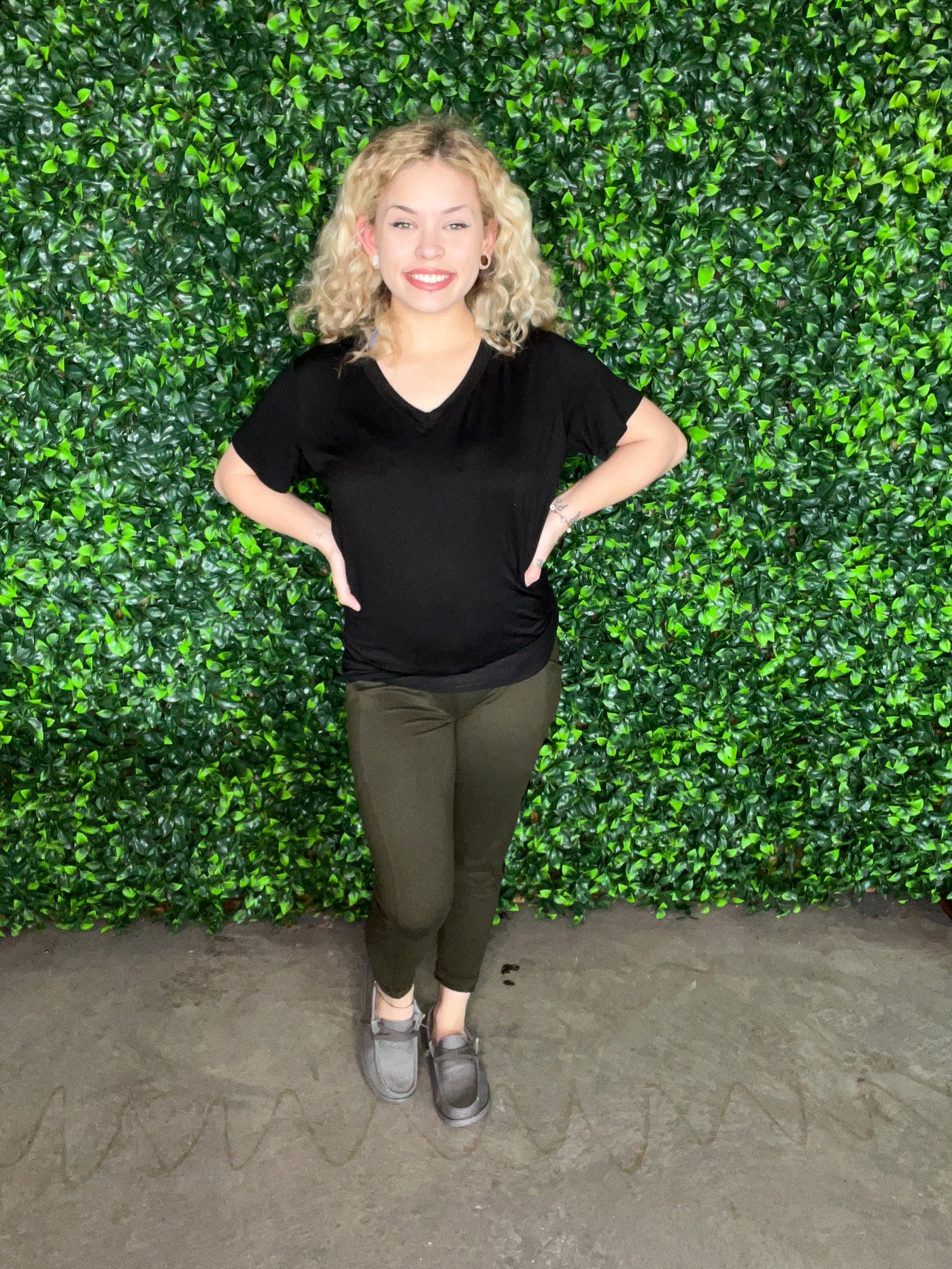Dark Olive Leggings