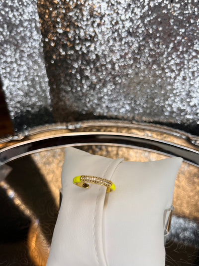 Hammock Enamel Ring