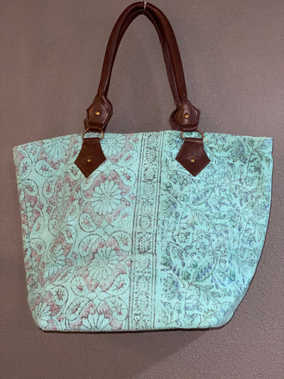 Colored Beach Tote