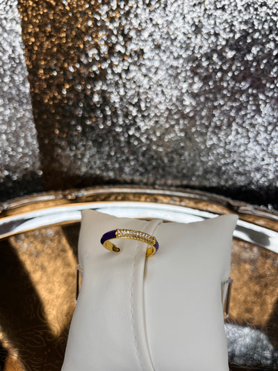 Hammock Enamel Ring