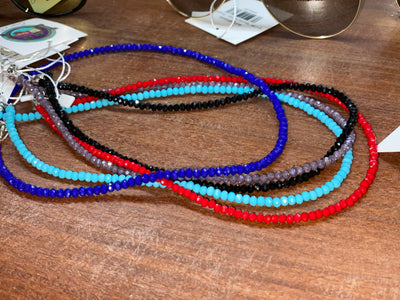 Small Crystal Beaded Chokers