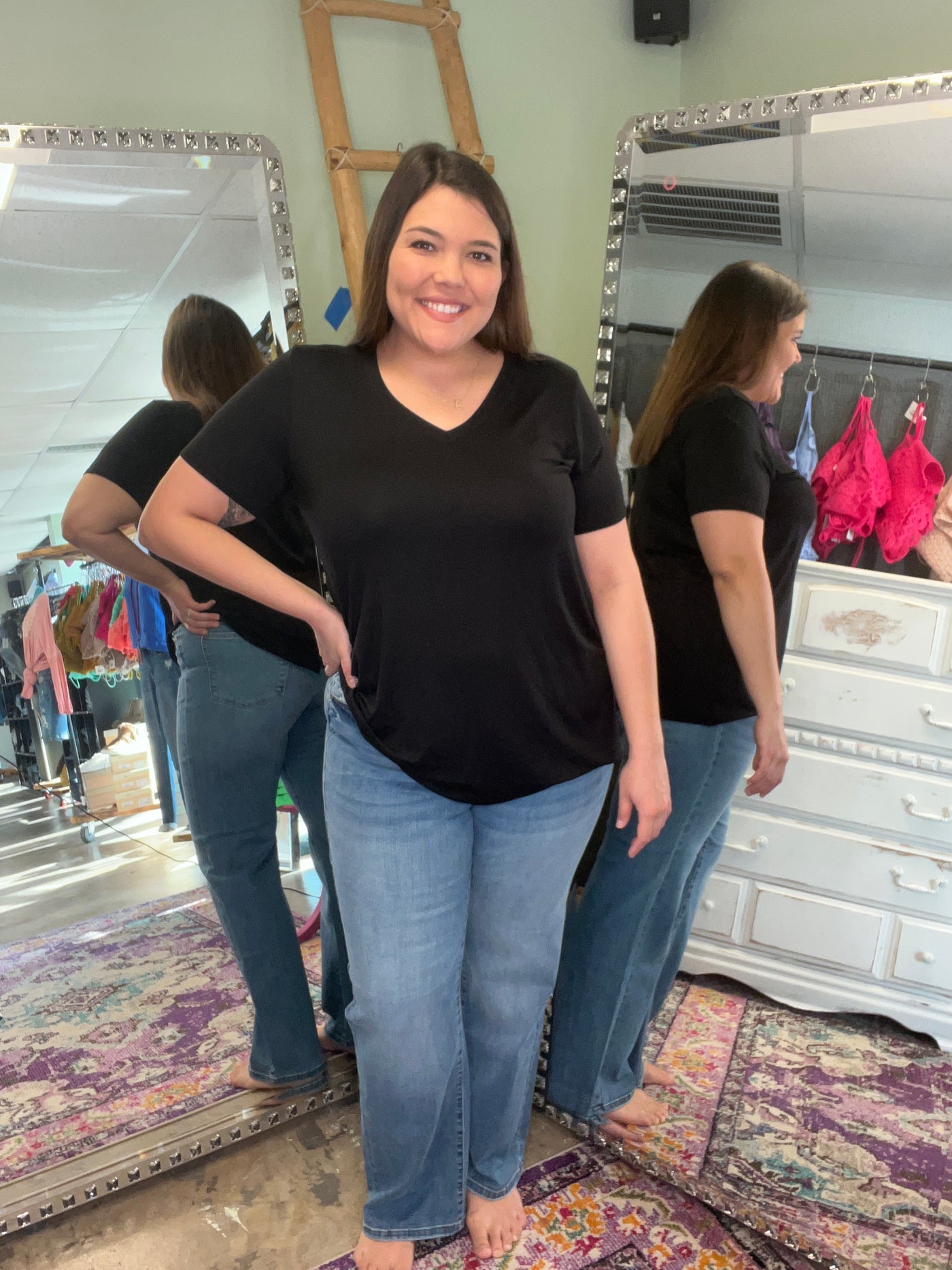 Judy Blue Medium Wash Straight Leg Jeans