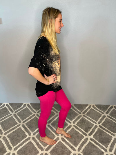 Hot Pink Leggings