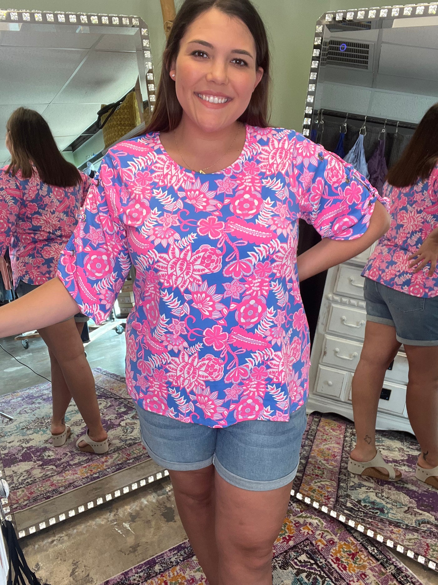 BFF Open Shoulder Top