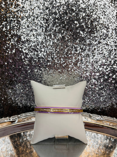 Plank Enamel Bangle