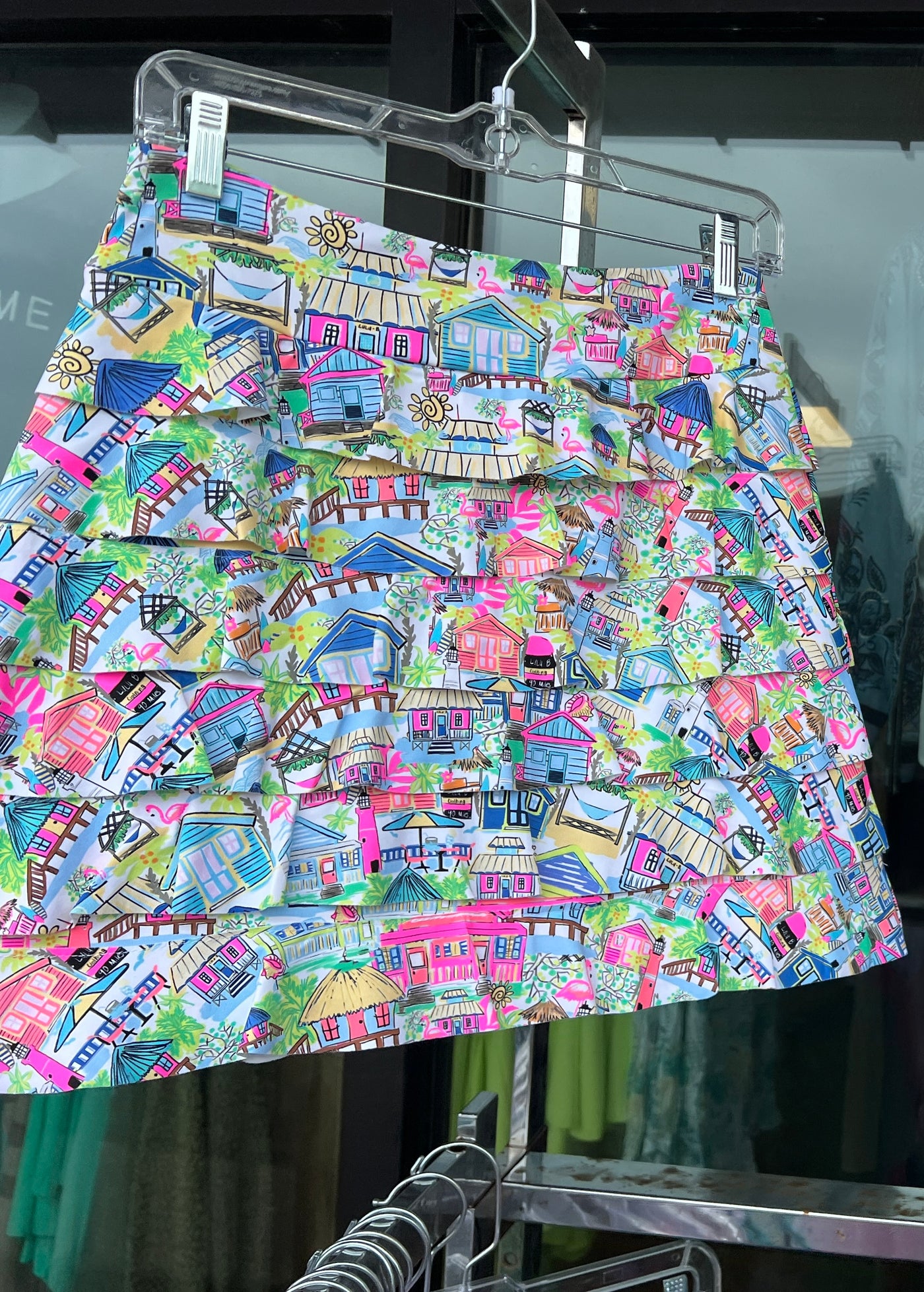 House Print Cha Cha Skort