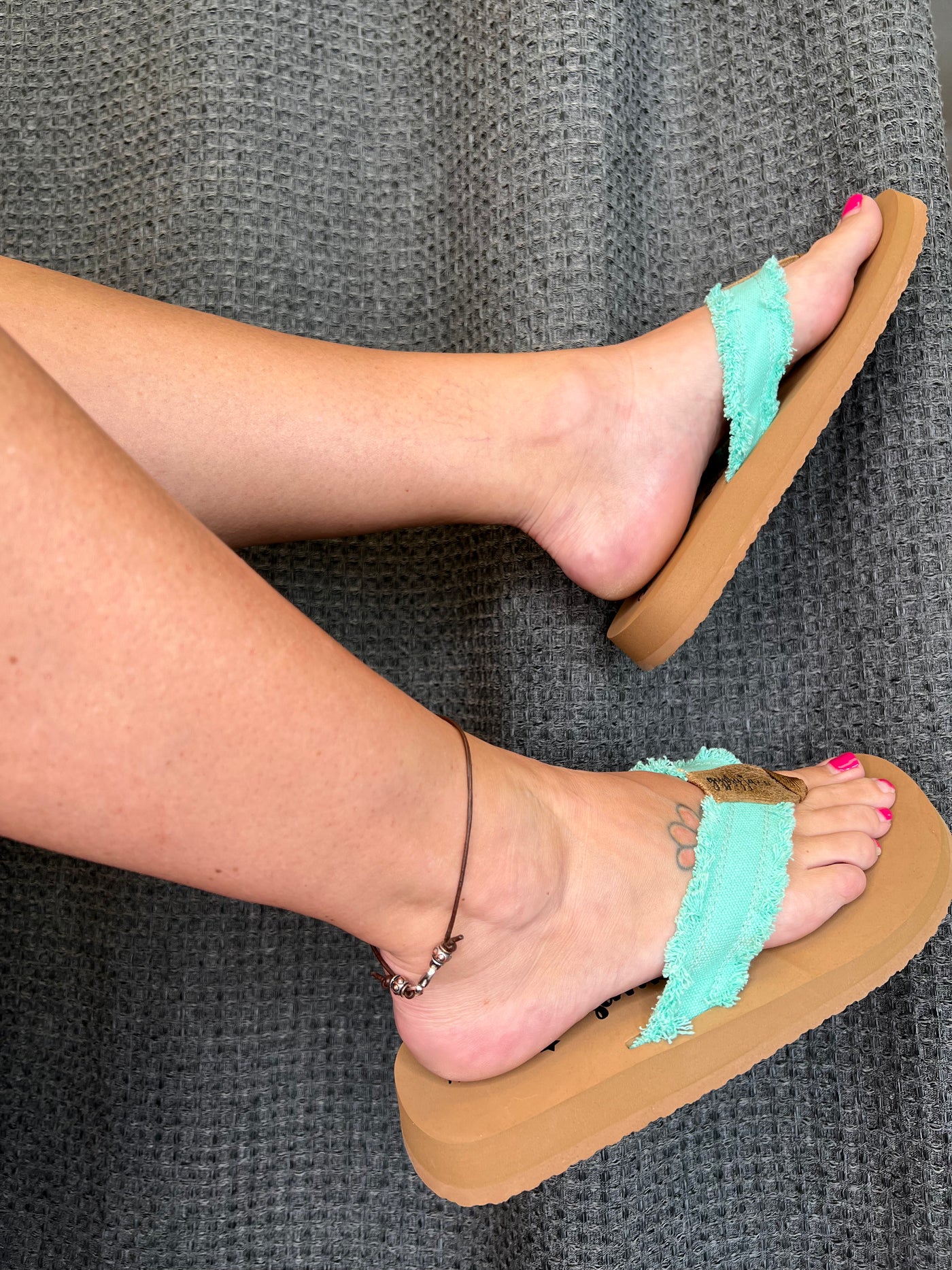 Mint Flip Flops