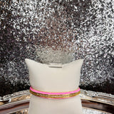 Plank Enamel Bangle