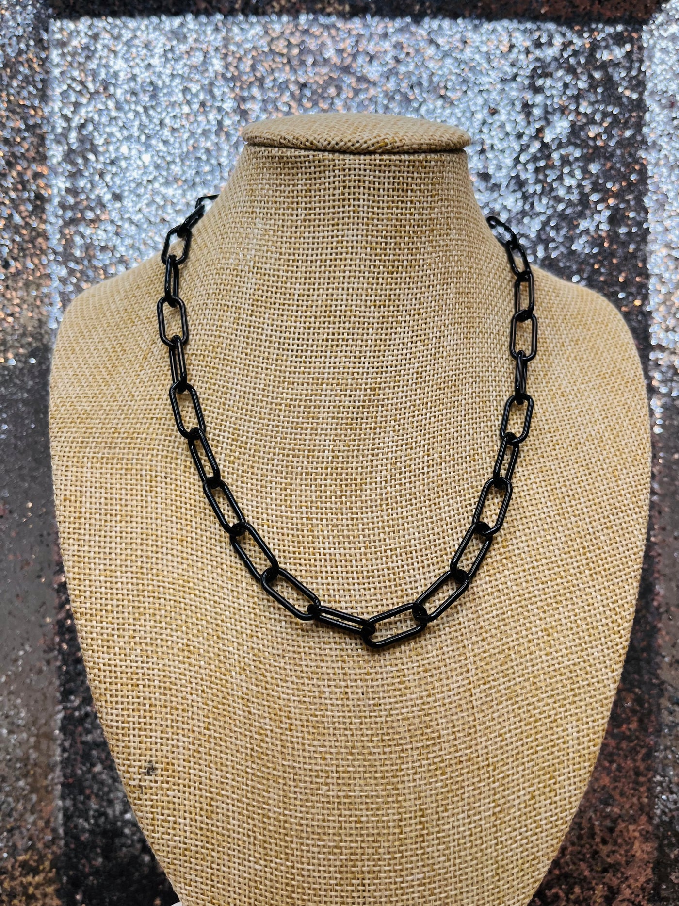 Track Enamel Necklace