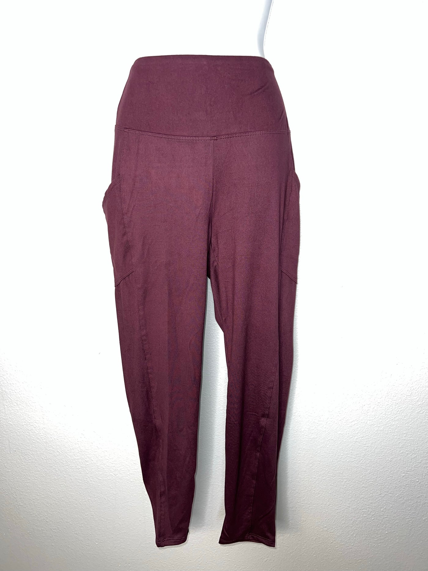 Eggplant Leggings with Pocket