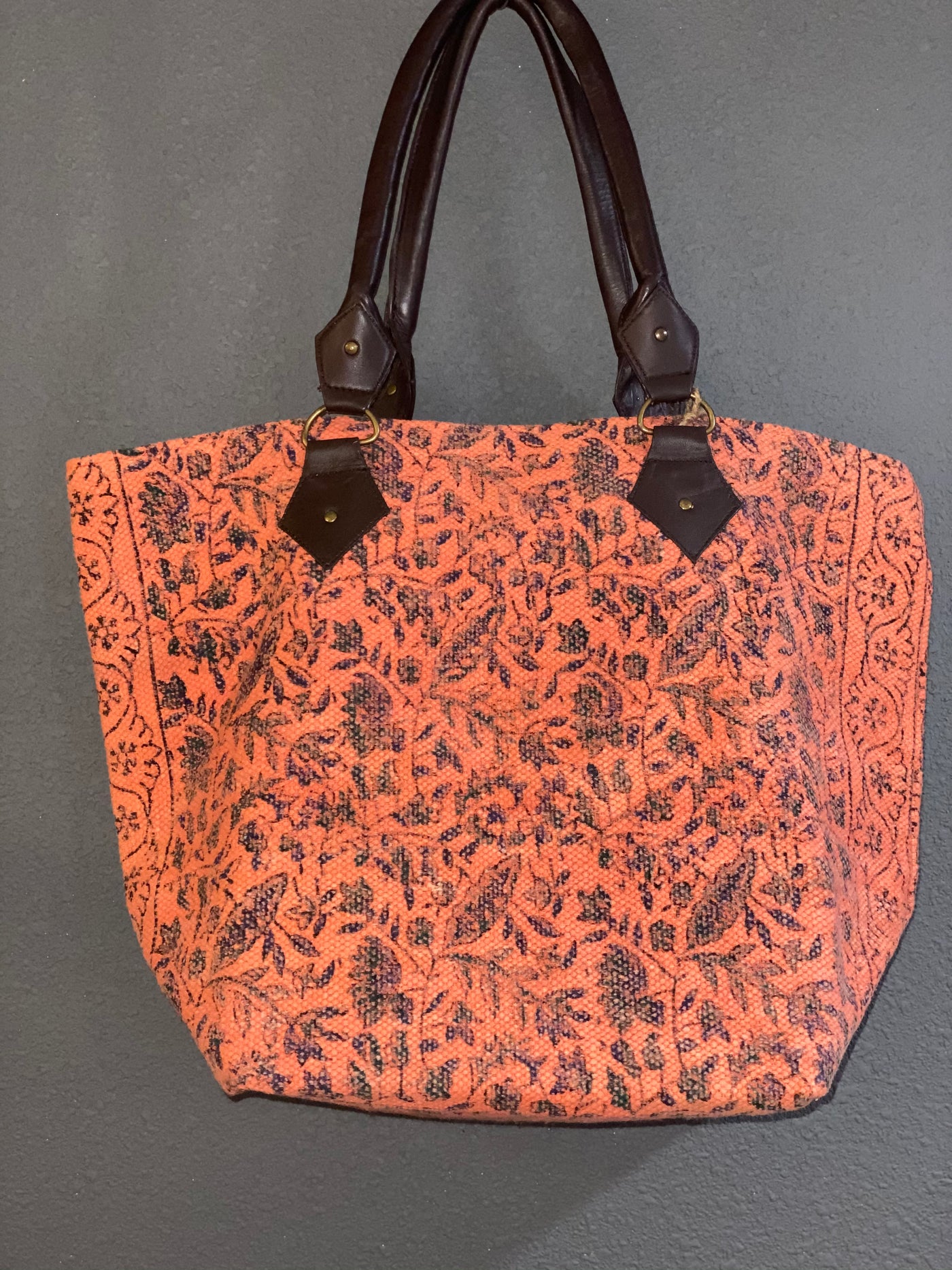 Colored Beach Tote