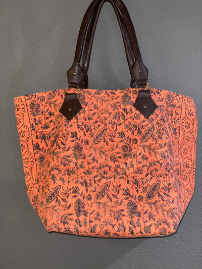 Colored Beach Tote