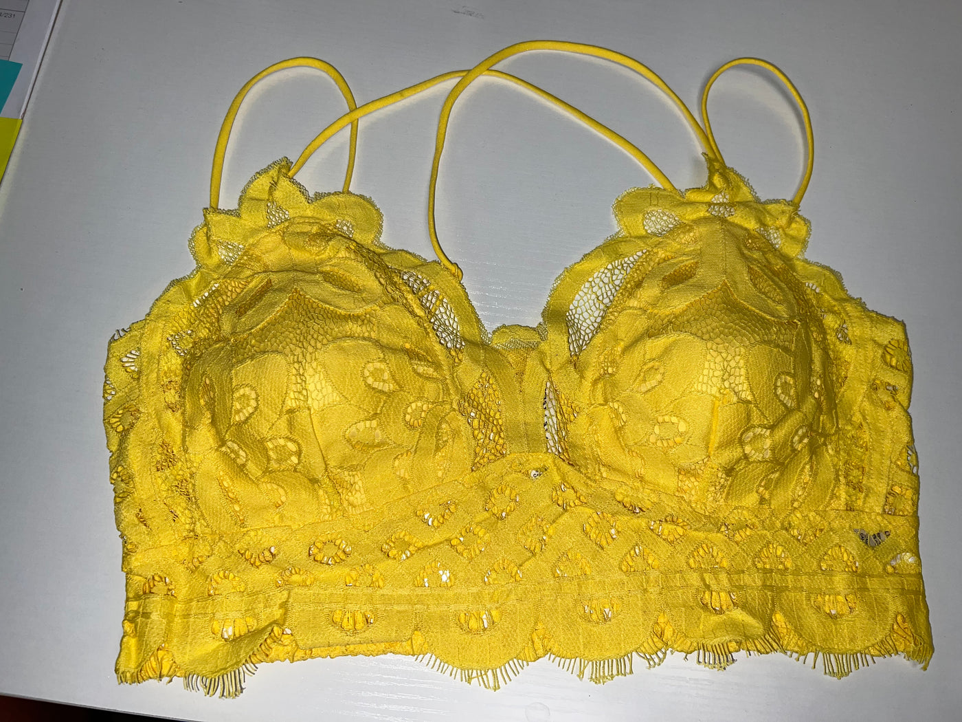 Yellow Bralette