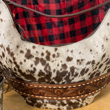 American Darling Cowhide Tooled Shoulder Bag