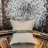 Plank Enamel Bangle