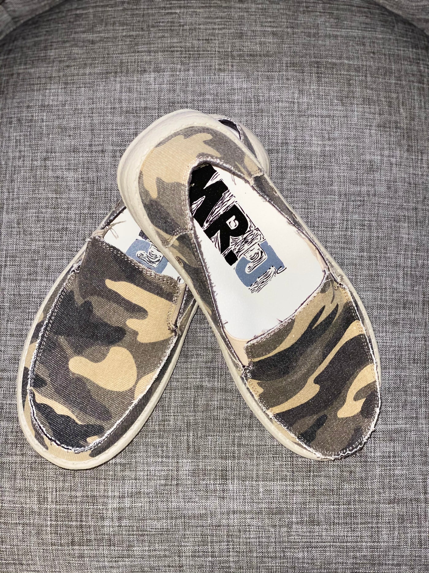 Jon Green Camo Slip On Unisex