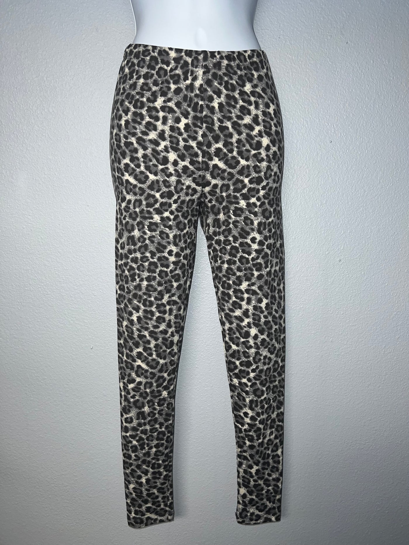 Grey Animal Print Leggings