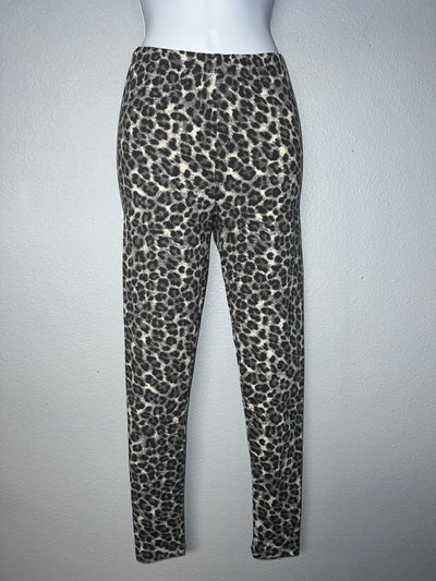 Grey Animal Print Leggings