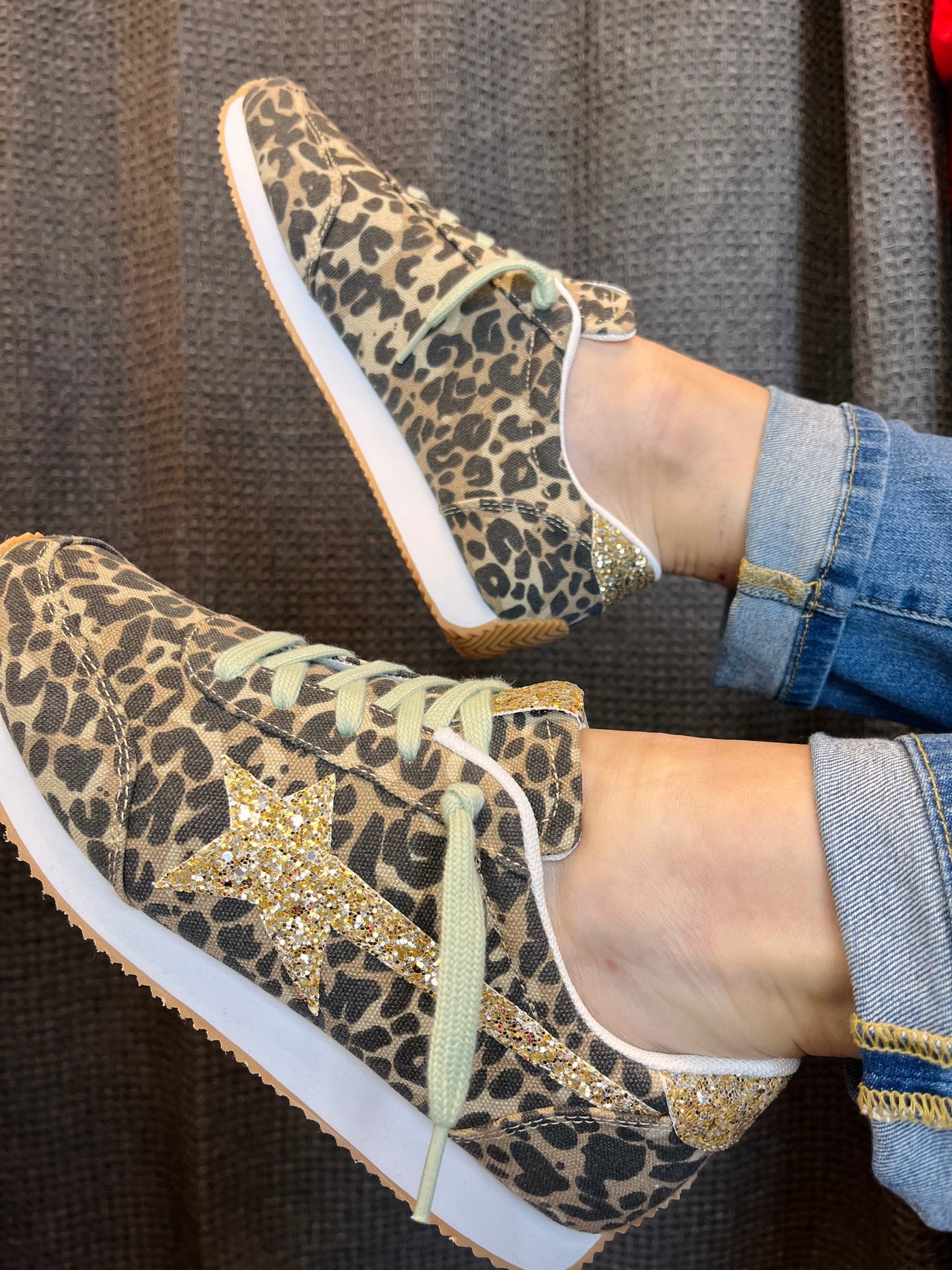 Vintage 2 Tan Animal Print