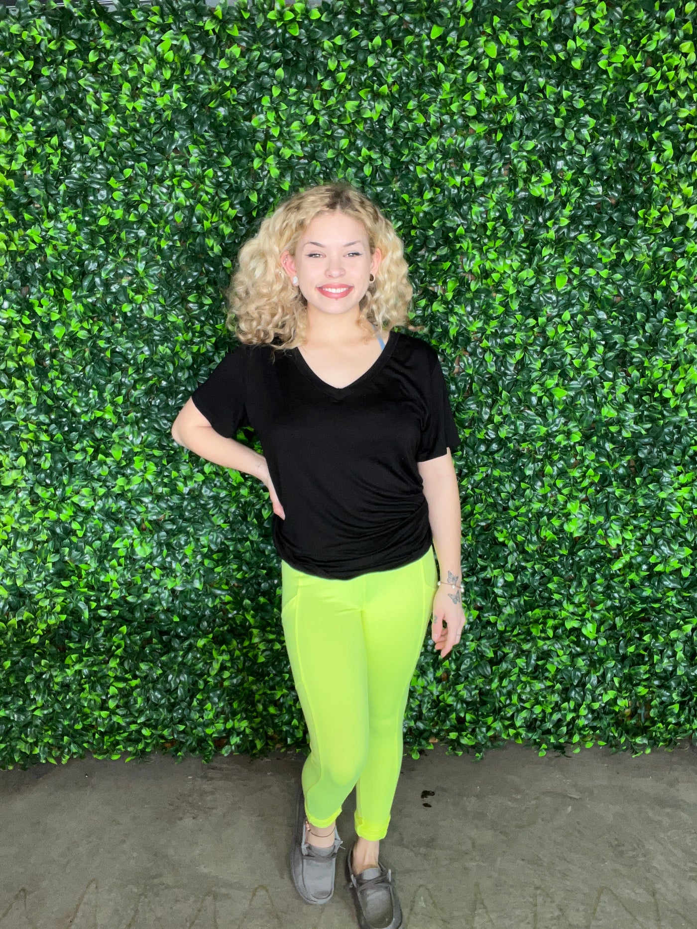 Neon Lime Leggings
